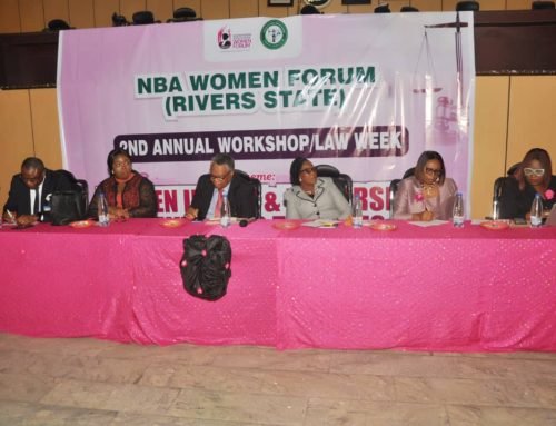 NBA Women Forum Rivers State Organizes Annual Workshop and Law Week