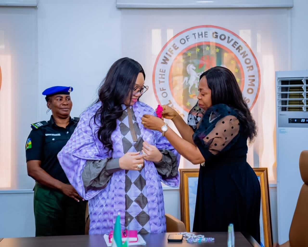 NBAWF Decorates Imo State First Lady